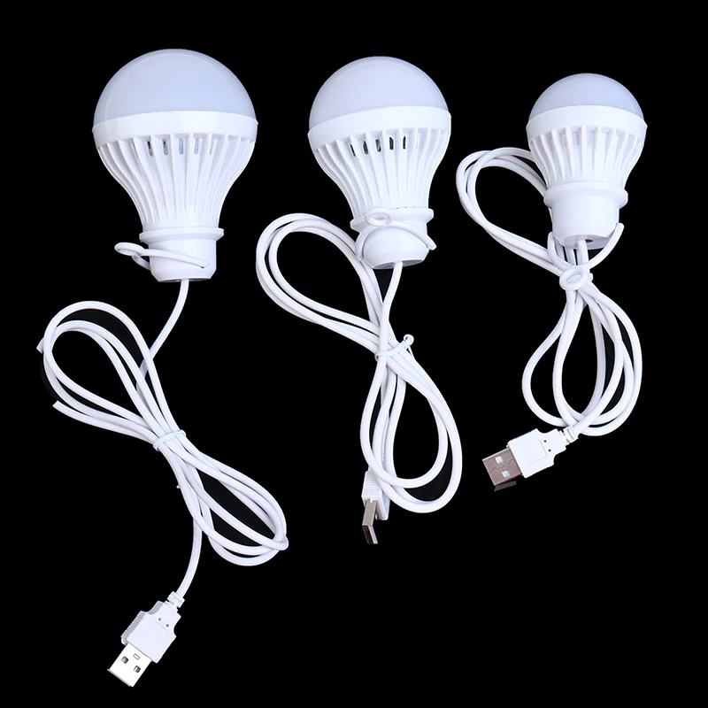 3W/5W/7W Power Portable Lantern Camp Lights USB Bulb Outdoor Camping Light