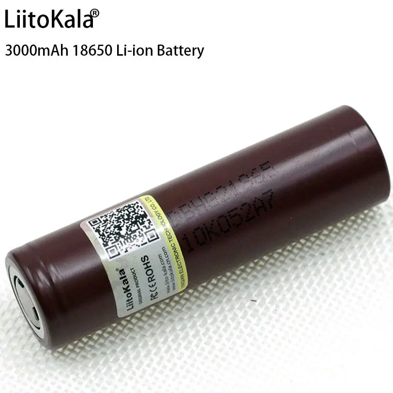 1-10 шт. литиевые батареи 18650 HG2 3000 мАч 3 7 в | Электроника