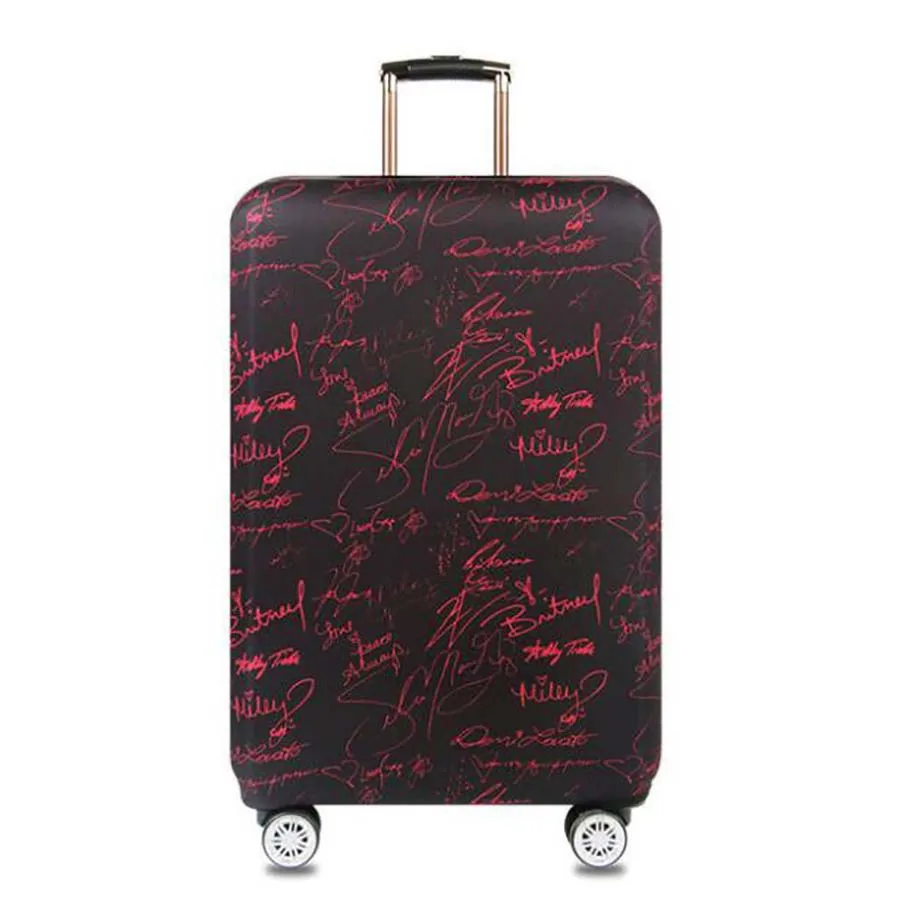 Wehyah эластичные Защитные чехлы для багажа из спандекса чехлы для чемоданов аксессуары для путешествий женские пылезащитные Чехлы 18 ''-32'' чемодан ZY123 - Цвет: 1