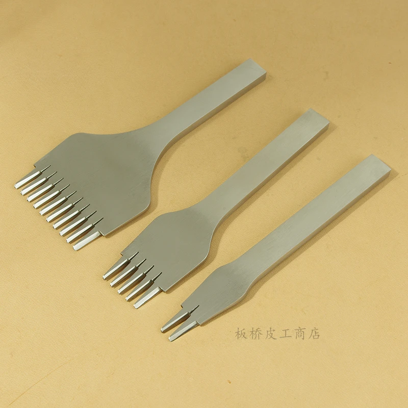 3 шт. Пробойники для кожи 38 мм 2/510 зубцов|stitching punch tool|tool toolhole tool |