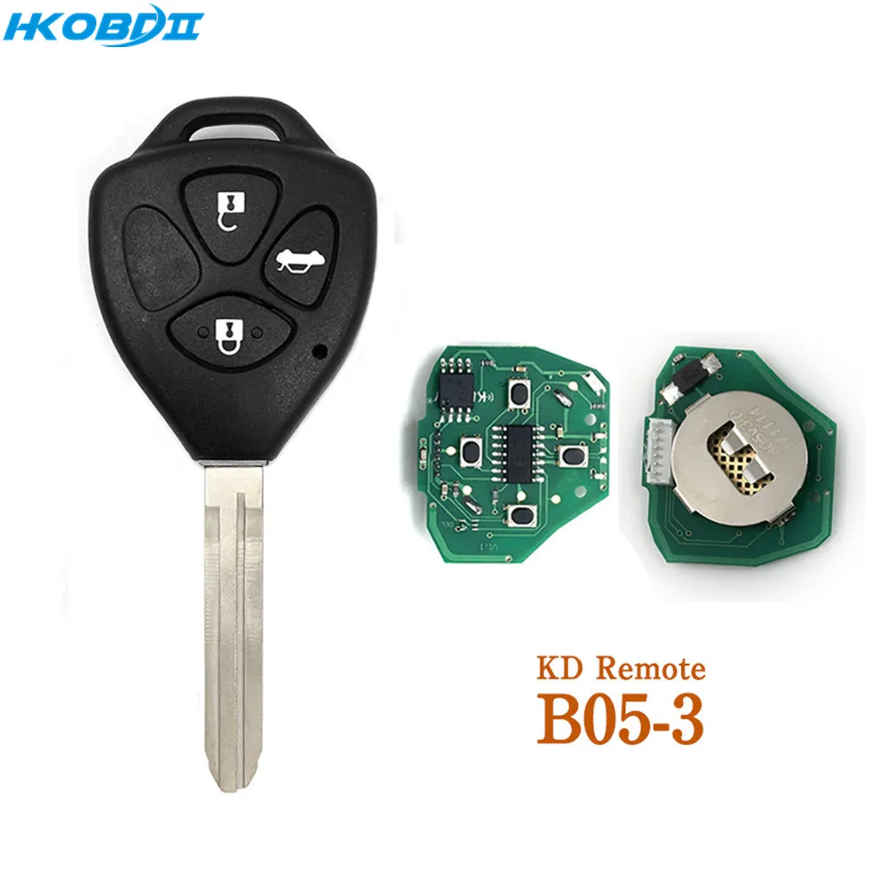 HKOBDII KEYDIY оригинальный KD B05-3 серии пультов для KD900/MINI KD/URG200 ключевые программисты B