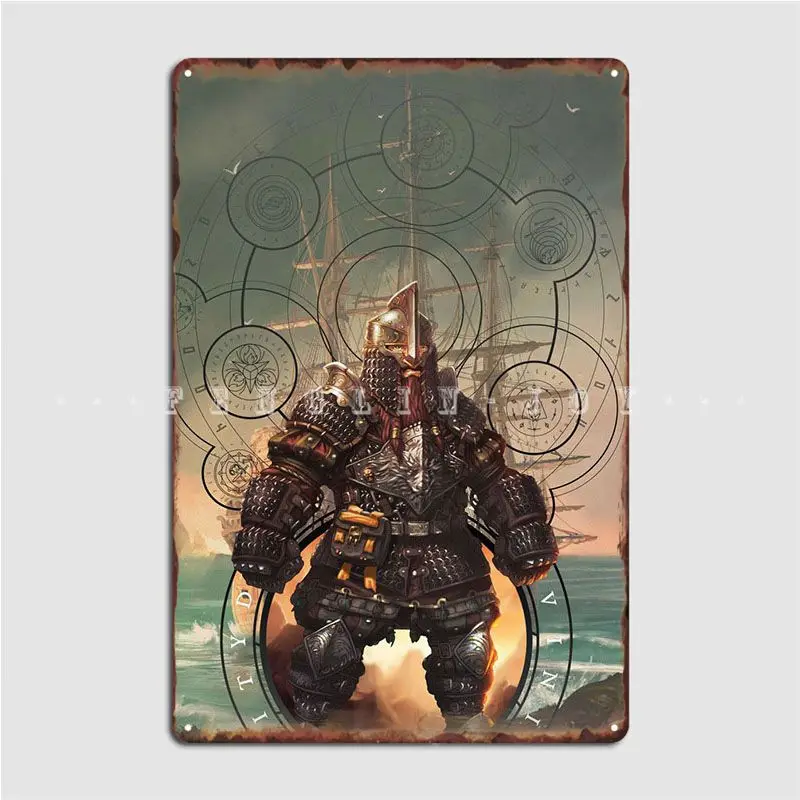 

Dwarf Poster Metal Plaque Club Bar Poster Cinema Kitchen Classic Tin Sign Poster