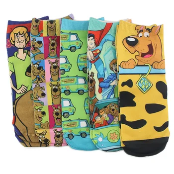 

A3806 Patchfan Classical Cartoon Funny Printed Women Men Short Socks Ankle Kawaii Party Favor Cosplay Gifts