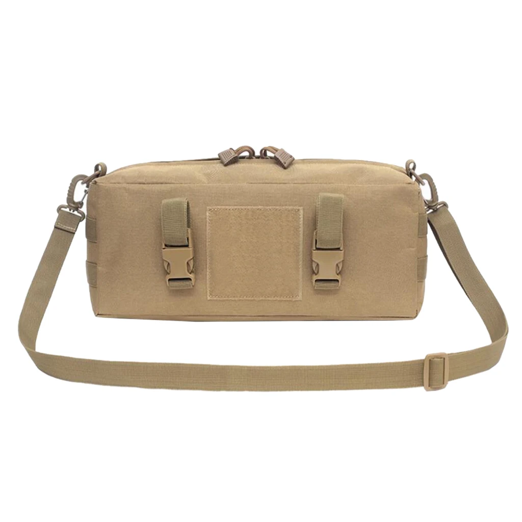 Khaki 36x15x10cm Водонепроницаемая большая тактическая поясная сумка для охоты - Цвет: Khaki 36x15x10cm