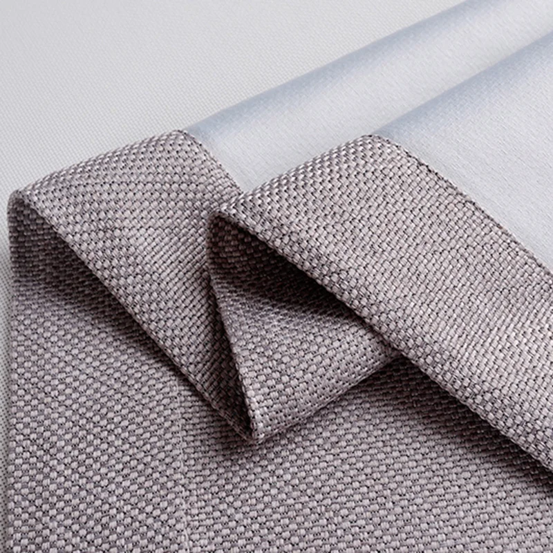 

Modern Linen Blackout Curtains For Living room Bedroom Solid Window Curtains For Kitchen 85% Shading Thick Curtains Drapes Door