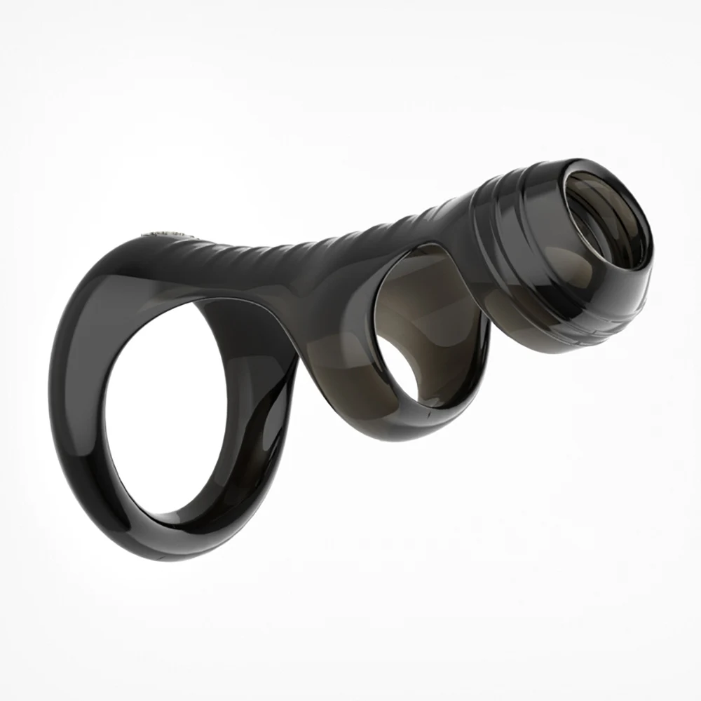 IKOKY meeste aeglustatud ejakulatsiooni masturbeerimine TPE rõngasvarrukaga sekslelud meestele erootiline korduvkasutatav kondoom_voghion.com