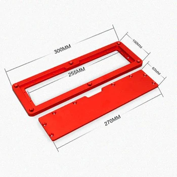 

New Electric Alloy Circular Saw Special Flip Cover Insert Plate For Table Saws