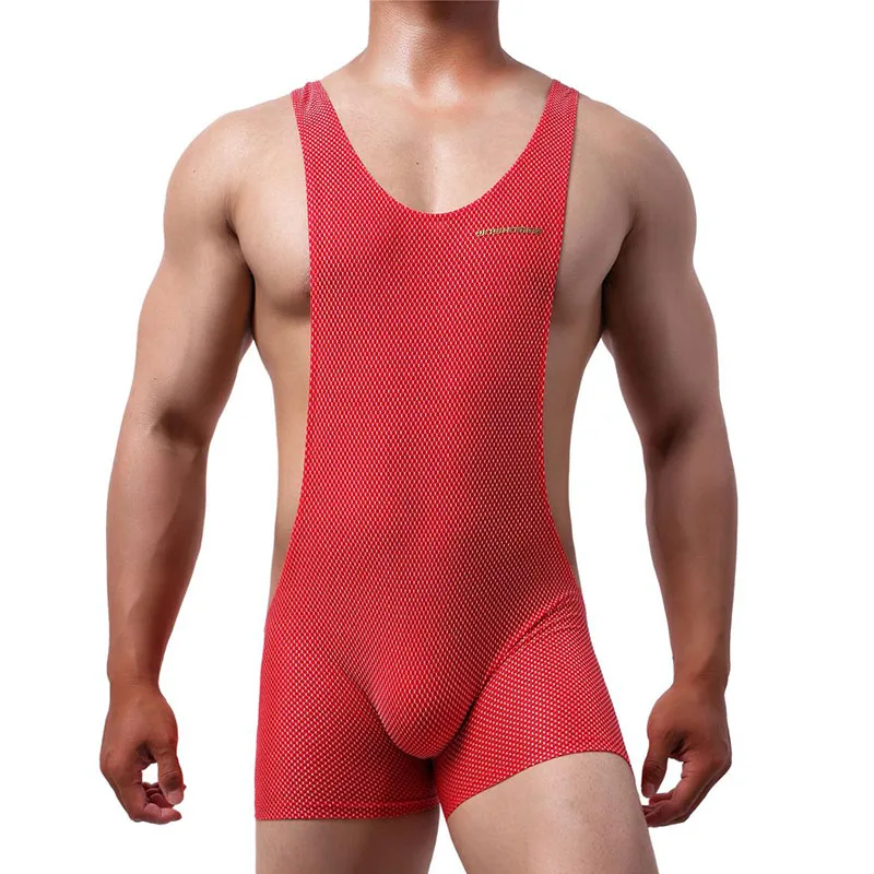 Men Undershirts Shorts Sexy Leotard Sports Fitness Shaperwear Wrestling Singlet Jumpsuits Underwear Mankini Suspender Bodysuits men underwear