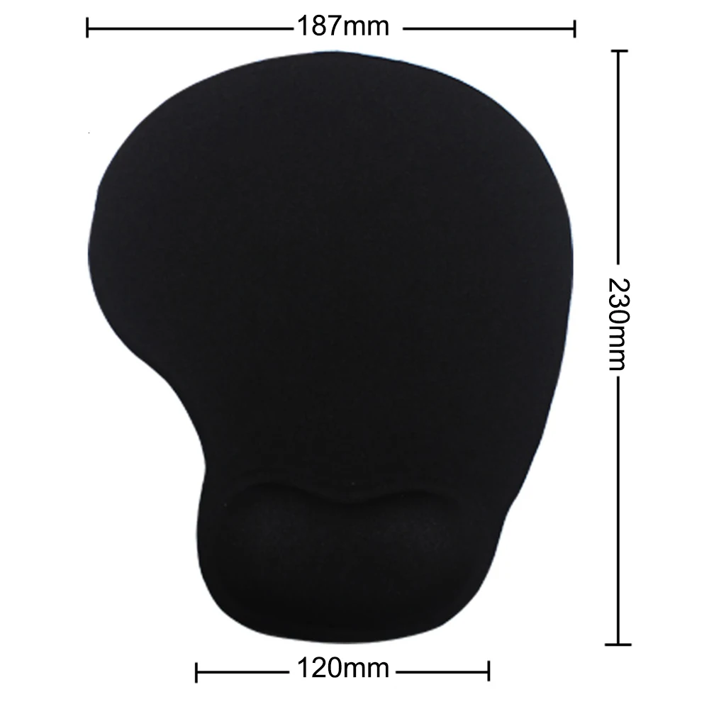 delux vertical wireless mouse with mouse pad