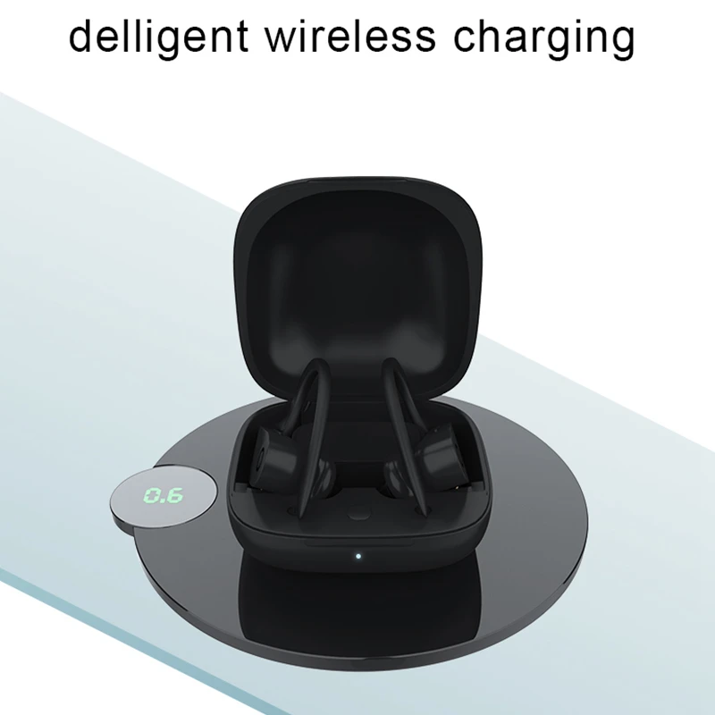 B10 TWS Bluetooth наушники беспроводные стерео вкладыши ушные крючки гарнитура спортивные ушные крючки настоящие Беспроводные наушники с микрофоном PK HBQ Q62
