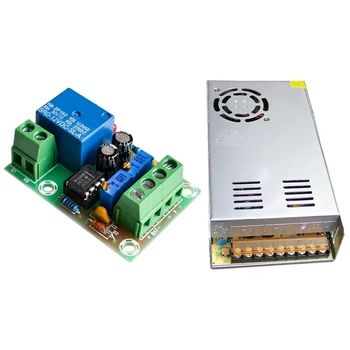 

1 Pcs 12V Battery Charging Control Protection Board Module & 1 Pcs 12V 40A 480W Switch Power Supply