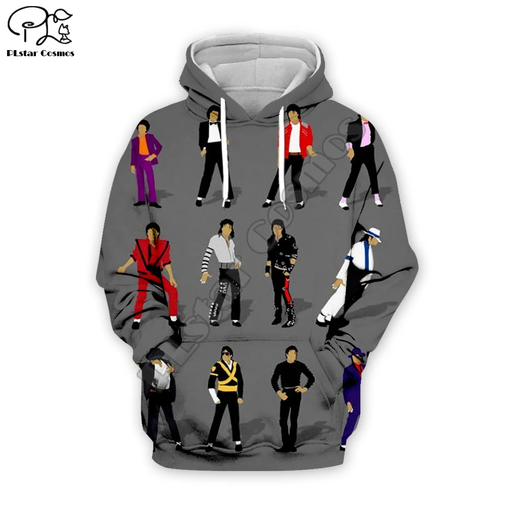 

PLstar Cosmos PopStar King Singer Michael Jackson Hiphop Streetwear Pullover Unisex 3DPrint Zipper/Hoodies/Sweatshirt/Jacket s13