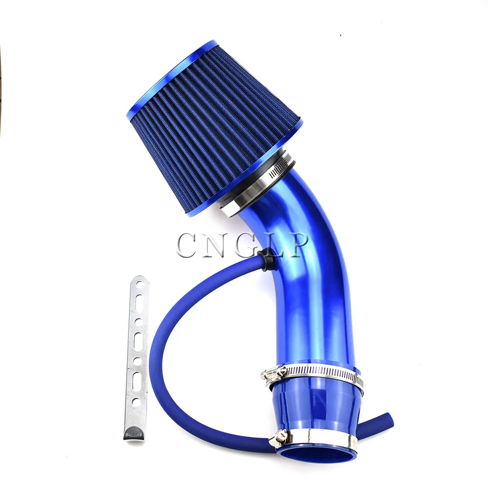 Full Set 3" 76mm Car Cold Air Intake System Turbo Induction Pipe Tube Kit car filter With Air Filter Cone High Flow Performace Racing
