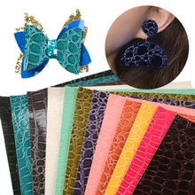 20*34 см Bump текстура камень напечатаны Синтетическая кожа искусственная кожа ткань для луков в ремеслах, DIY материалы ручной работы, 1Yc8298