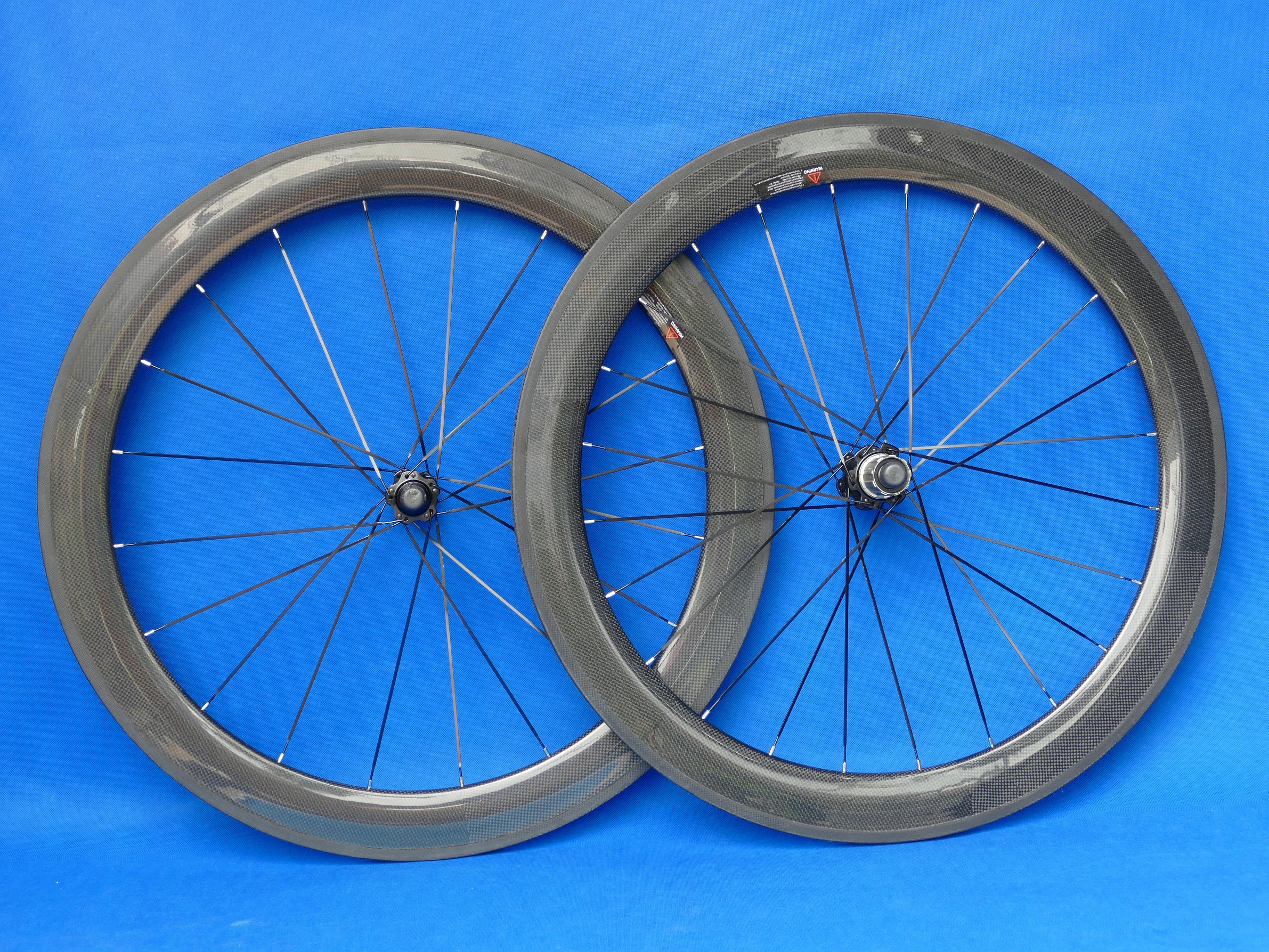 1 Pair : 3K UD Full Carbon Fiber Matt Glossy Road Bike Clincher Wheelset 60mm - width 27mm Bicycle WHEEL Rim 700C Basalt Side | Спорт и