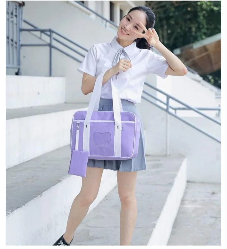 Lovely Girls Travel Large Capacity Canvas Baggage Luggage Organizer Shoulder Handbags Totes For Teenager Girl Schoolbags