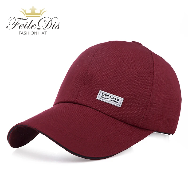 [FEILEDIS] Men Women Cap Dad Hat 100% Cotton Baseb