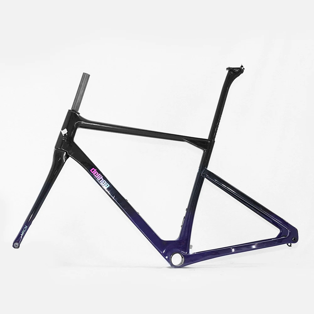 Delihea Mrcm New Gravel Bike Frame 700c&650b Carbon Frame Suit Mtb&road Wheelsets Tires 42c Or 2 