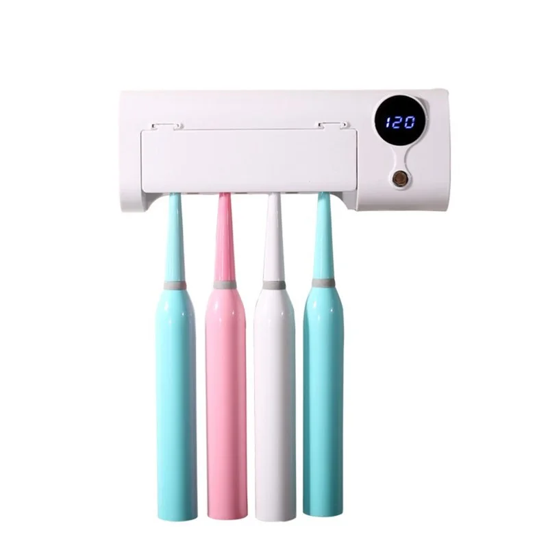 

JUJIAJIA Smart Induction UV Electric Toothbrush Sterilizer Toothbrush Holder for Oclean Dr. Bei Electric Toothbrushes