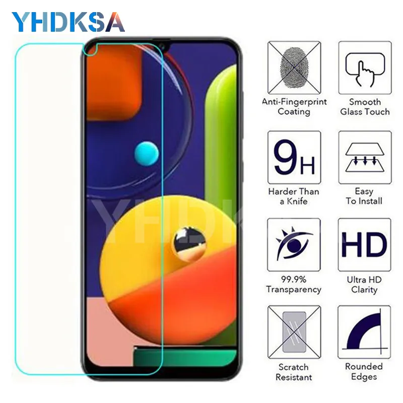

9H Protective Glass For Samsung Galaxy A20E A40S A10 A20 A30 A40 A50 A60 A70 A80 A90 Tempered Screen Protector Glass Film Case