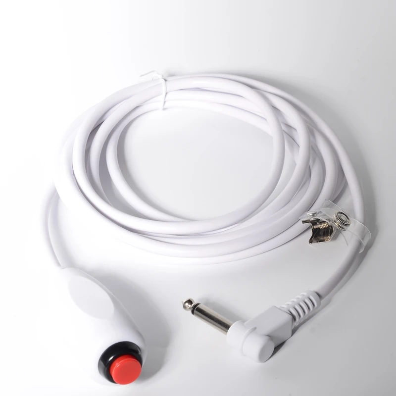 Nurse Call Button 6.35mm Mono ,3 Meter Push Button Cord Cable Nurse ...