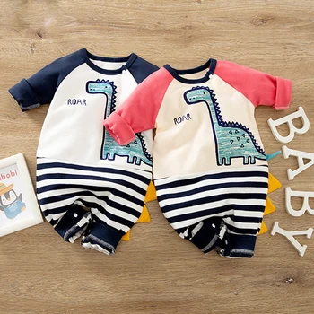 

Malapina Newborn Baby Rompers Baby Boy Girl Clothes Dinosaur Jumpsuit Overalls Infant Cotton Outfit Baby Girl Toddler Costume