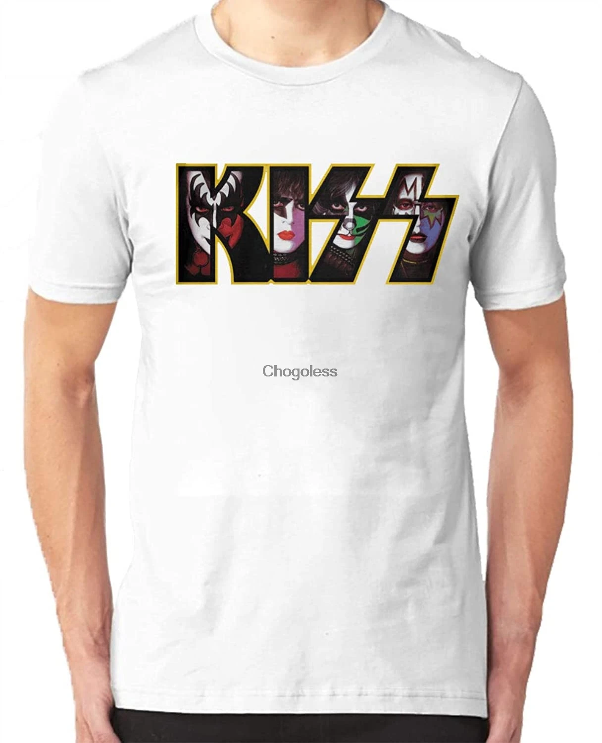 Футболка Kiss-рок-группы The Legend для мужчин и женщин любителей музыки | Мужская