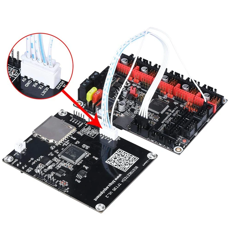 Детали 3d принтера Tft35 V1.2 пресс-экран дисплей 3,5 дюймов Reprap смарт-панель контроллера совместима с Mks Gen V1.4 Contr