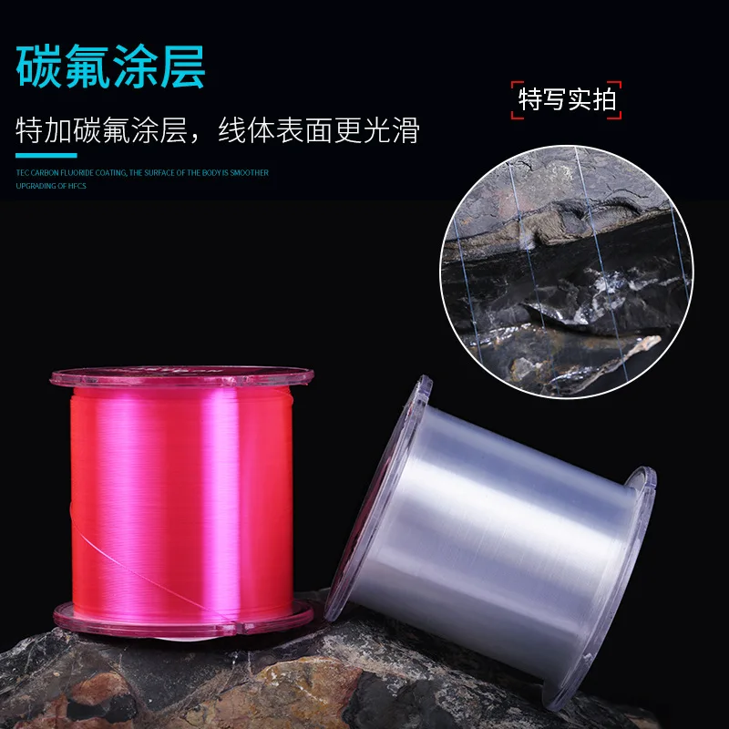 

Eight Strong Tension 6 Fishing Line Three 500 M Mainline Seven No. 0.8 Nylon Sea Rod Fishing Line Set