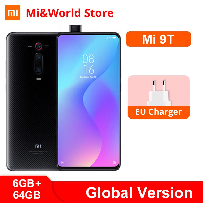 Глобальная версия смартфона Xiaomi Mi 9T 6 ГБ 64 ГБ (Redmi K20) Восьмиядерный Snapdragon 730 6,39 "AMOLED экран 4000 мАч камера 48 МП|Смартфоны и мобильные телефоны|   | АлиЭкспресс