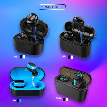 

New Bluetooth 5.0 Earphone TWS Stereo Wireless Earbus HIFI Sound Handsfree Headphone Sport Earphones Gaming Headset with Mic