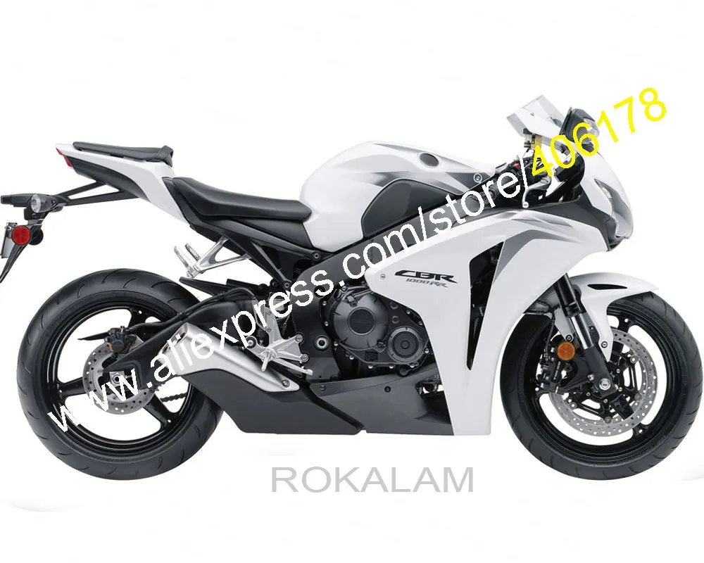 Для Honda 08 09 10 11 CBR1000RR по индивидуальному заказу 2008 2009 2010 2011 CBR 1000RR Белый Черный