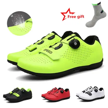 

Cycling Shoes Self-Locking Ultralight Ventilation bike shoes Men Outdoor Bicycle Racing Athletic Sneaker sapatilha ciclism mtb