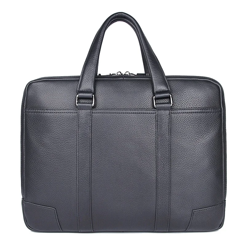 Handbags For Men Genuine Leather 15&quot Laptop Briefcase Bags Man Travel Casual Tote Hand Brand File Shoulder Crossbody Bag Male |