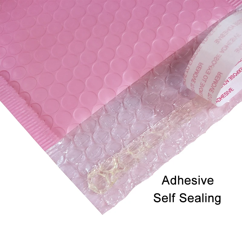 50 шт. светло-розовый пузырьковый конверт для почты Мягкий Конверт самозапечатывающийся почтовый пакет пузырьковый конверт почтовый конверт