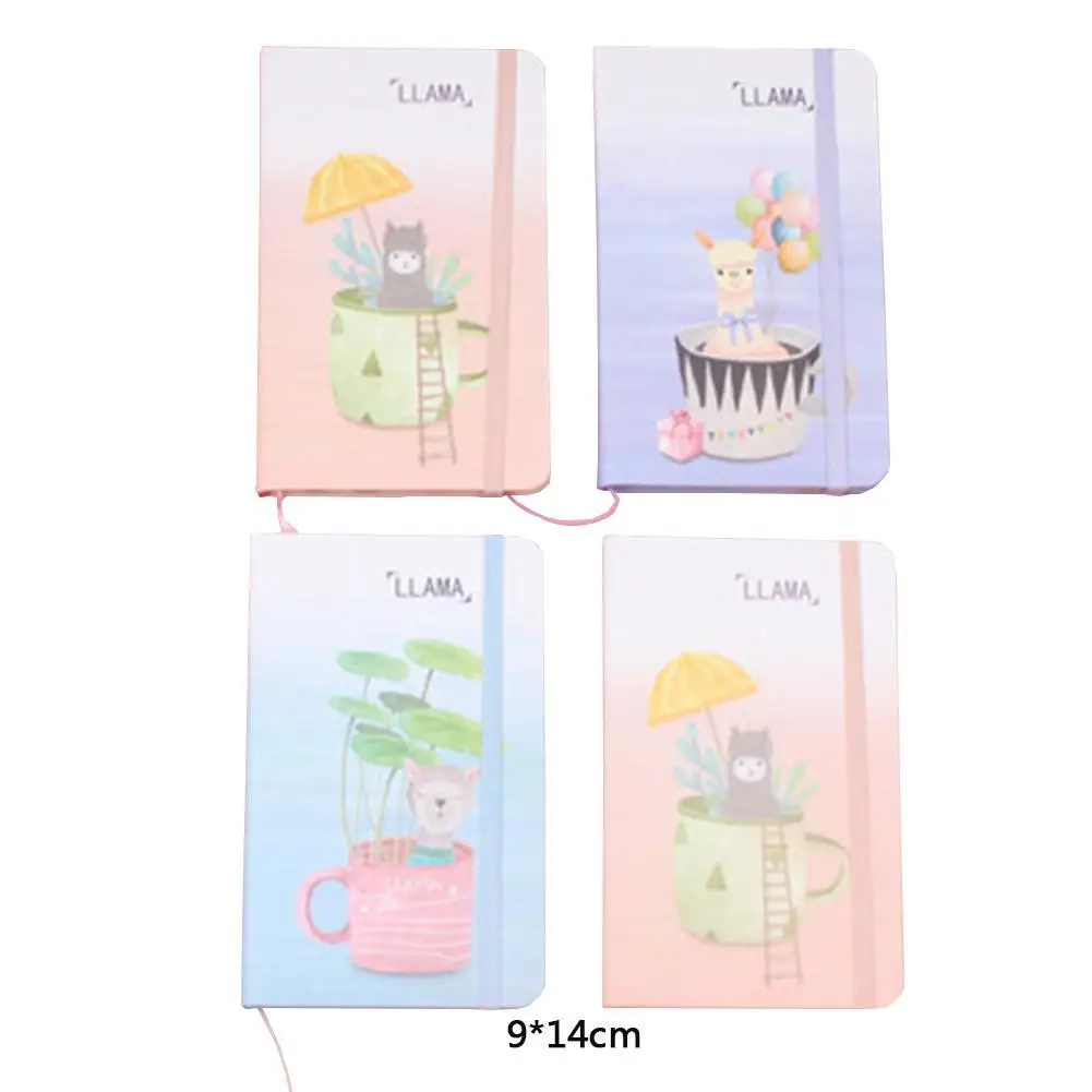 

1PC Kawaii Notebook Cute Student Pocket Notepad Office Supplies School Stationery 96 Sheets Diary Notebook