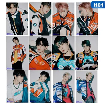 

19Pcs/Set K-POP NCT 127 New Album Neo Zone: The Final Round Crystal Card Stickers Self Made Photocard Paper Cards
