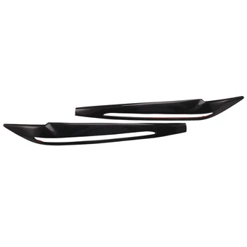 

Carbon Fiber Headlight Eyebrows Cover Trim Fit for BMW X5 F15 2014-2017