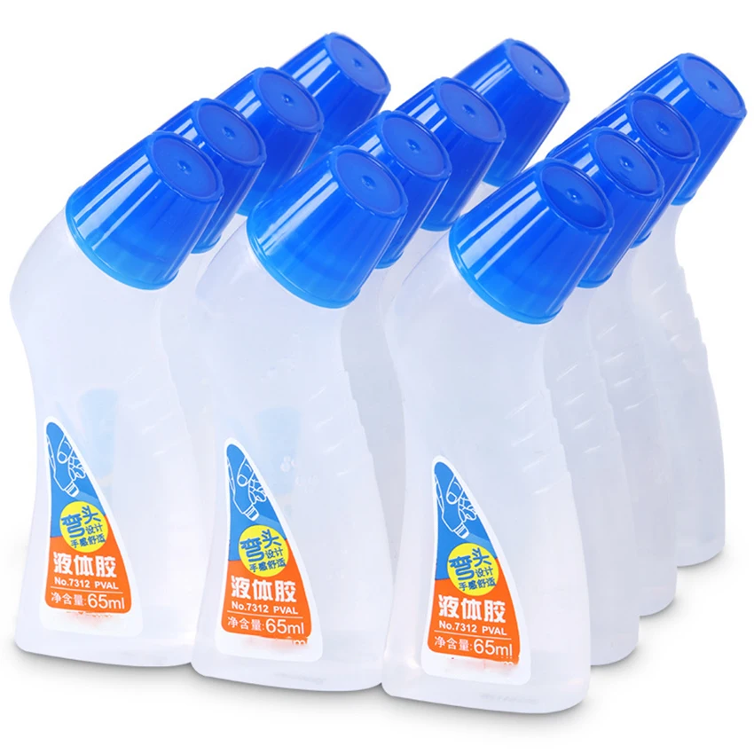 

Multi-Purpose Liquid Glue Extra Strong,65ML,Clear,Waterproof Adhesive Glue for Cloth, Toys, Metal, Glass School Office Supplies
