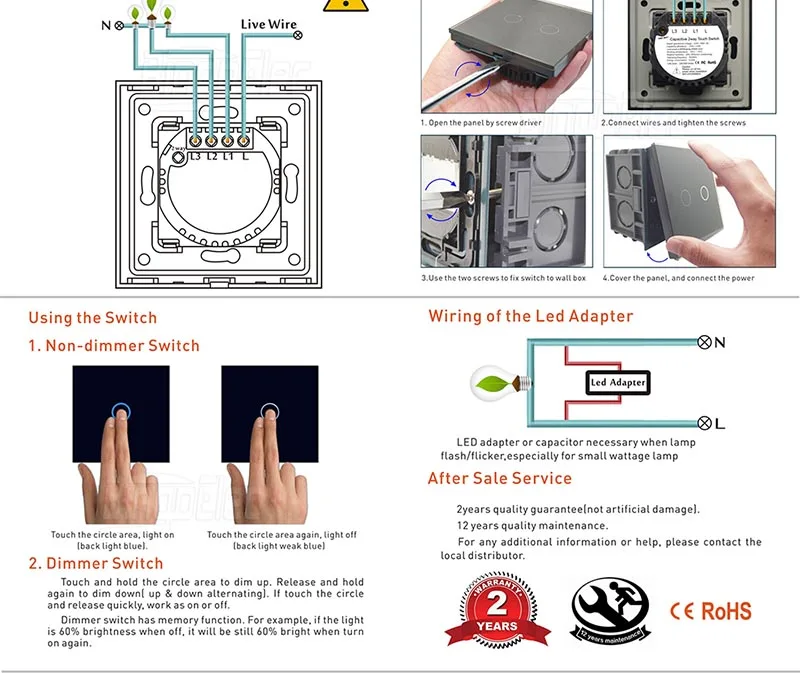 1 W Dimmer 2
