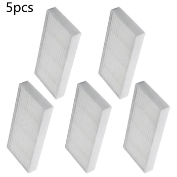 

5pcs Filters For Liver Robot Vacuum Cleaner Accessories Parts Replacement 90*40*10mm White Filter New