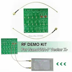 Радиочастотный демонстрационный комплект для NanoVNA RF тестовая плата векторный сетевой тестовый фильтр/аттенюатор оптовая продажа и Прямая