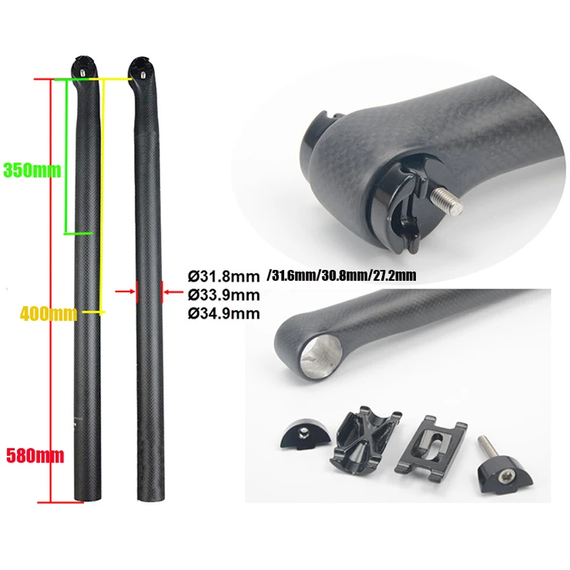 Seatpost 31.6 Folding Alloy Head Link Seat Alloy Bike Seatpost