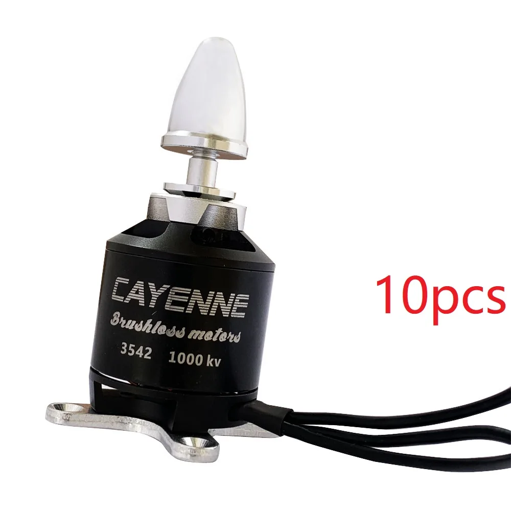 PROD 1005002332875216 10pcs 3542 Brushless Motor Aircraft 1000KV
Outrunner Engine Airplane w/ 2-4S Lipo/50A ESC FPV Multirotor Quadcopter
