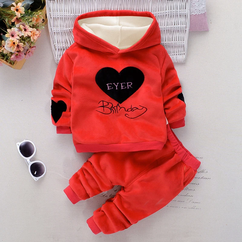 Girls Clothing Set Newborn Baby Girl Spring Autumn Tracksuit T-shirt + Pants 2PCS