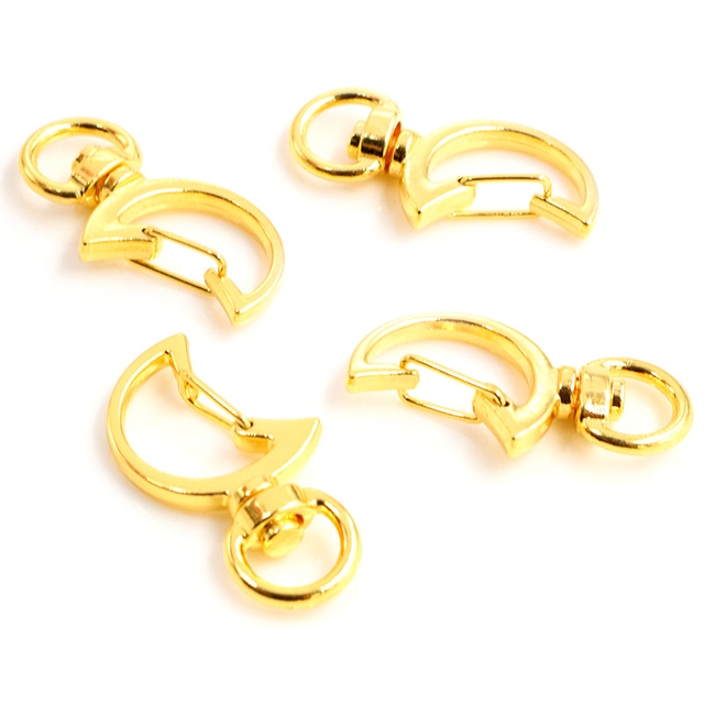 Snap Hook Trigger Clips Buckles For Keychain Lobster Lobster Clasp Hooks for Necklace Key Ring ClaspDIY Making