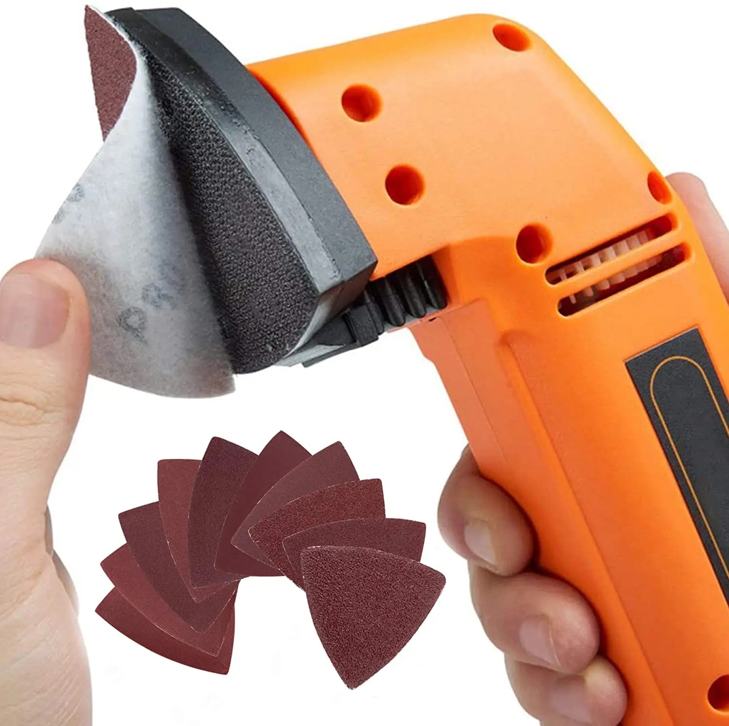 Sourcing Ap Detail Sander Sandpaper, Triangular Sanding Paper, Hook - View #12