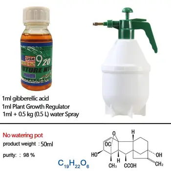 

50ml Concentrate Gibberellic Acid Liquid 920 Plant Growth Regulator Break Sleep Fertilizer Increase Production For Farm Garden