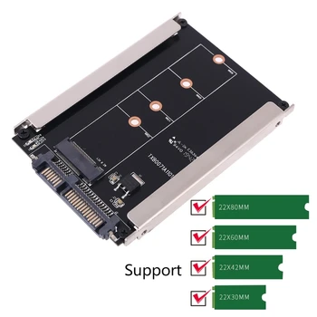 

SATA 3 to M.2 B Key NGFF SSD 6Gbps/s Expansion Card Adapter Module with Enclosure Socket TXB007