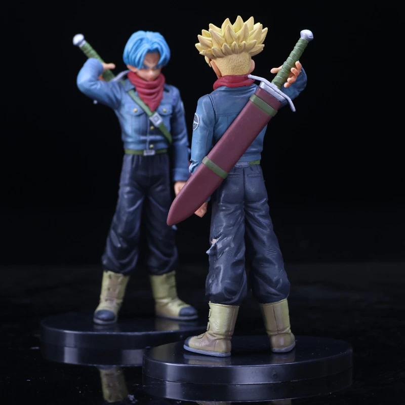 new Dragon Ball Z Super Saiyan Goku Son Gokou Broli Prince Vegeta Manga Trunks PVC Action Figure Model Collection Toy Gift (5)